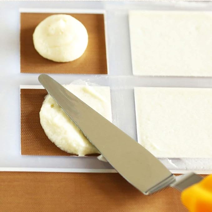 Pack Of 3 Set Stainless Steel Cake Spatula Palette Knife/ Icing Spatula, Palette Knife
