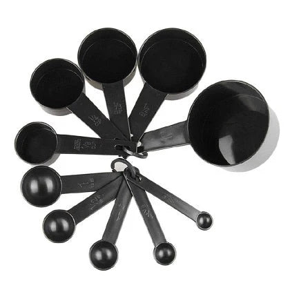 High quality 10 Pcs Measuring Cups and Spoons for Baking Coffee Tablespoon Tools