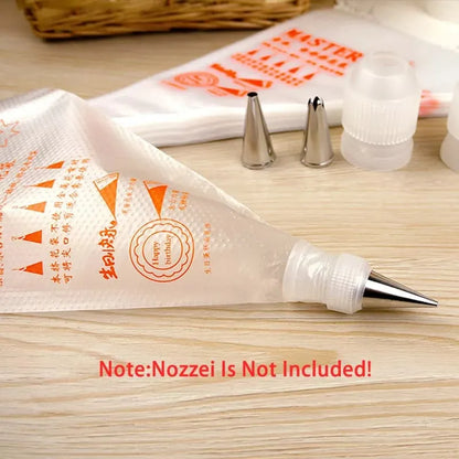25Pcs Disposable Piping Bags, Piping Bags